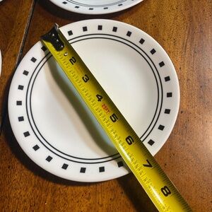 4 Corelle City Block 6.75” Plates